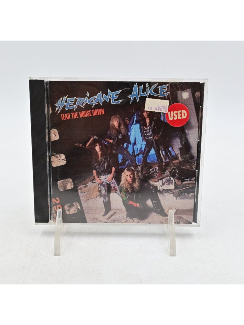 Hericane Alice Tear The House Down Cd Vintage 1990